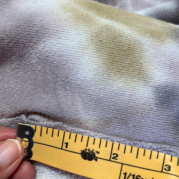 OLI VIV Purple Gold Tie Dye Sweatshirt Size M & Sweatpants Size S - Picture 13 of 13